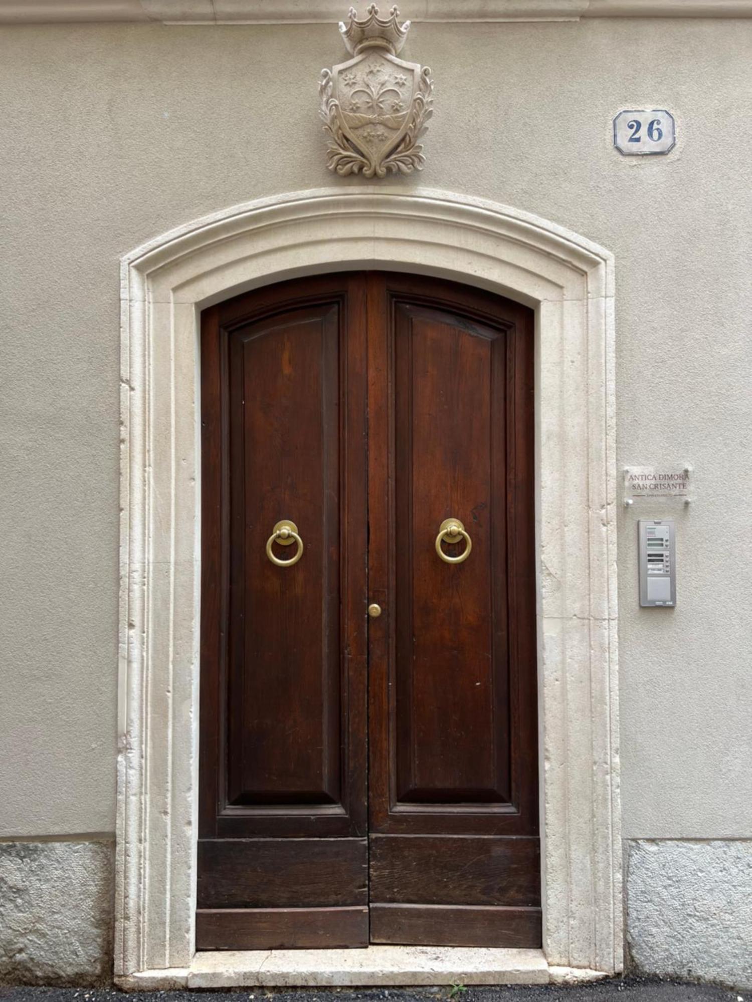 Antica Dimora San Crisante - Centro Storico Lägenhet LʼAquila Exteriör bild